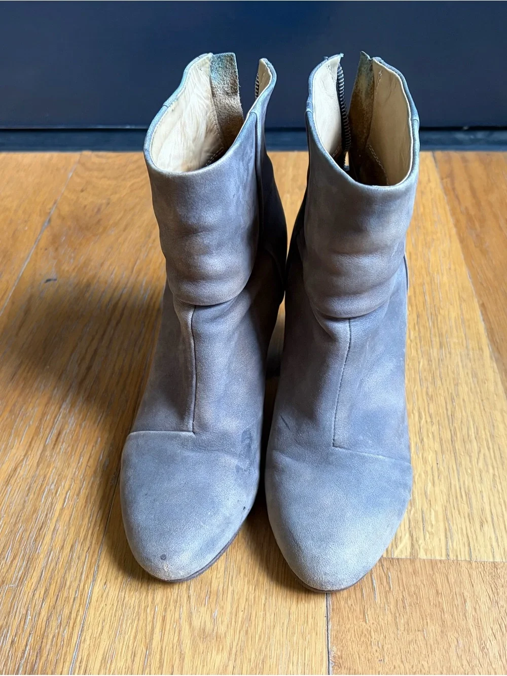Rag and Bone Newbury boot in graphite suede size 8